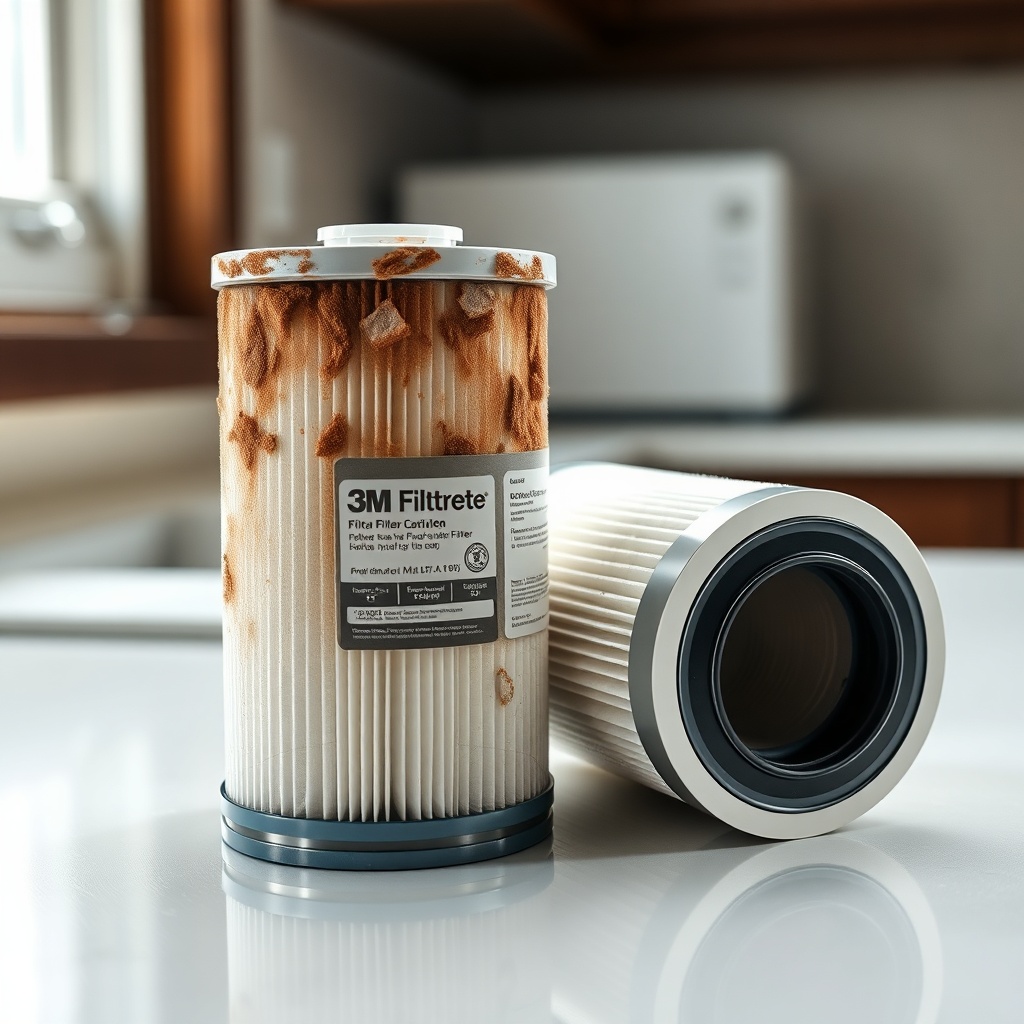A photorealistic close-up shot of a used